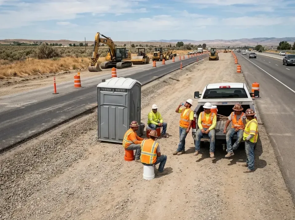 highway-road-construction-crew-007 — frequently asked questions, Porta Potty and Restroom Rentals in North Richmond, CA